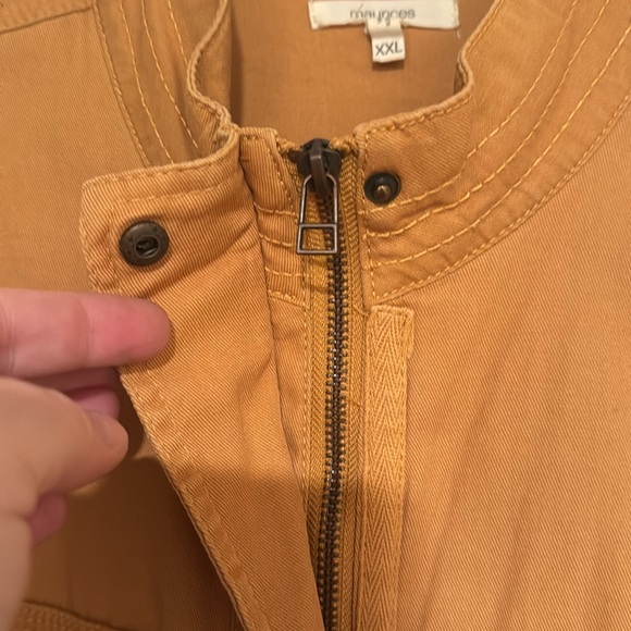 Gold Yellow Utility Jacket - Picture 2 of 8